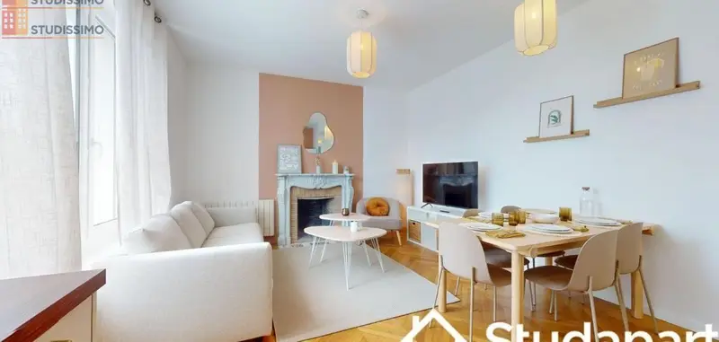 Studio meublé 9m² Lorient - Meublé, DPE A - Photo 3