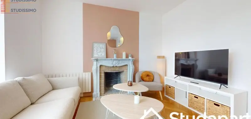 Studio meublé 9m² Lorient - Meublé, DPE A - Photo 1