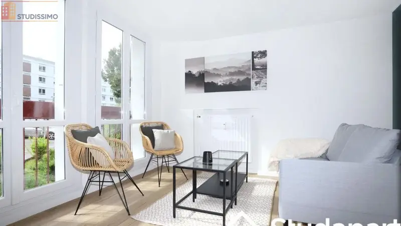 Studio meublé 10m² Lorient - Lumineux, DPE A - Photo 6