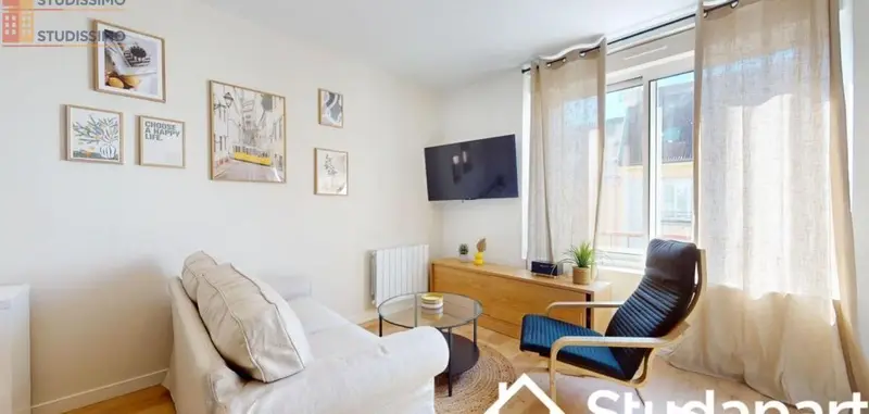 Studio meublé 10m² Lorient - Meublé, DPE A - Photo 3