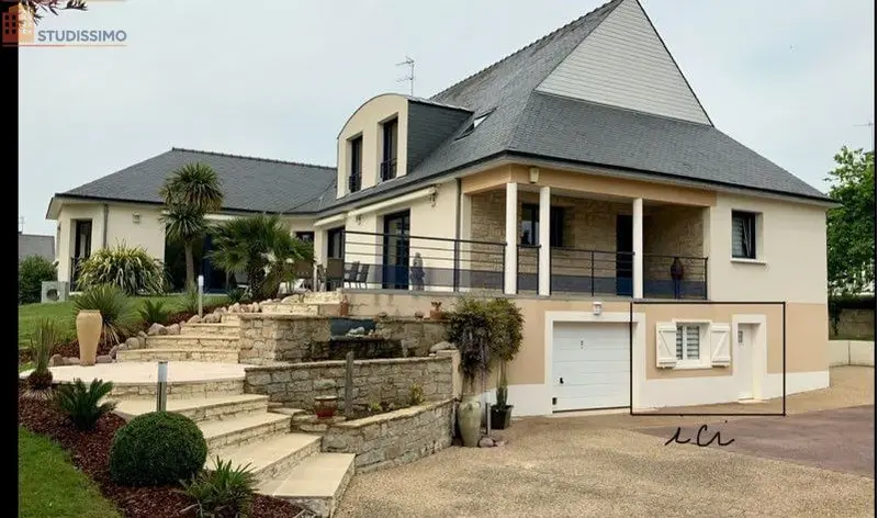Studio 22m² Vannes - Meublé, parking dans villa de standing - Photo 2