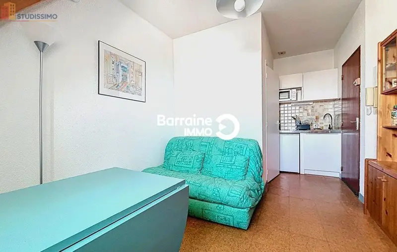 Studio 14m² Larmor-Plage - Meublé, dernier étage - Photo 14