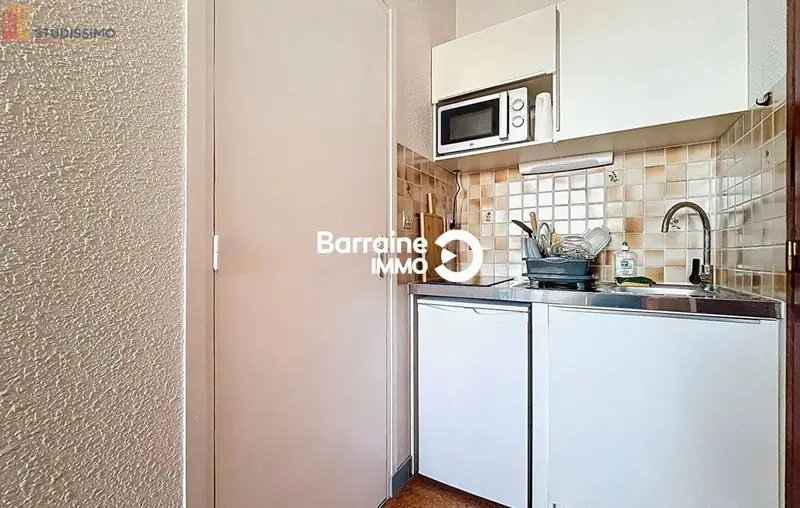 Studio 14m² Larmor-Plage - Meublé, dernier étage - Photo 13
