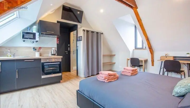 Studio meublé 15m² Lorient - Meublé, bail mobilité - Photo 2