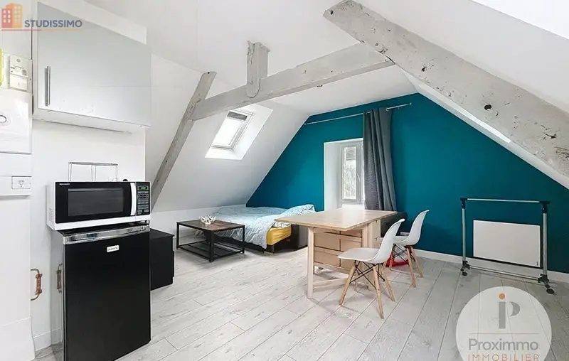 Studio meublé 19m² Ploërmel - Meublé, DPE D - Photo 6