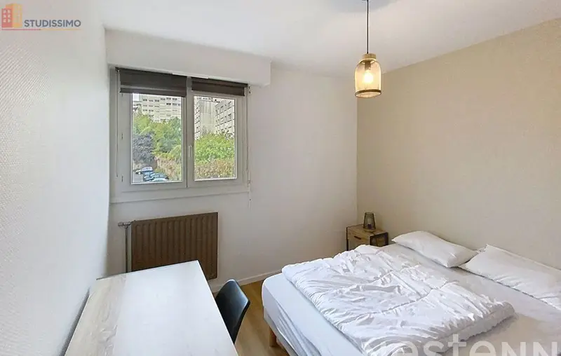 Studio 10m² Lorient - Meublé, DPE D - Photo 9