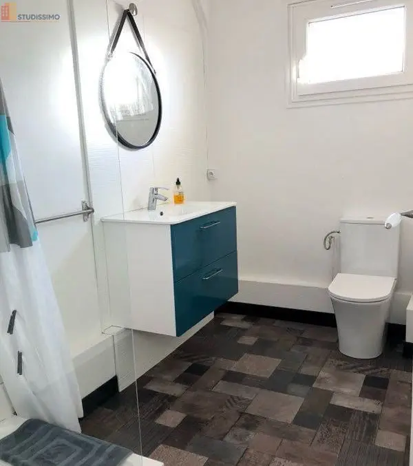 Studio meublé 36m² Lorient centre - Calme, lumineux - Photo 2
