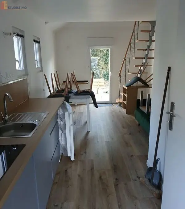 Studio meublé 21m² Vannes centre-ouest - Meublé, DPE D - Photo 2