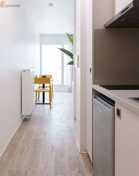 Studio meublé 19m² Vannes centre - Lumineux, internet inclus - Photo 5