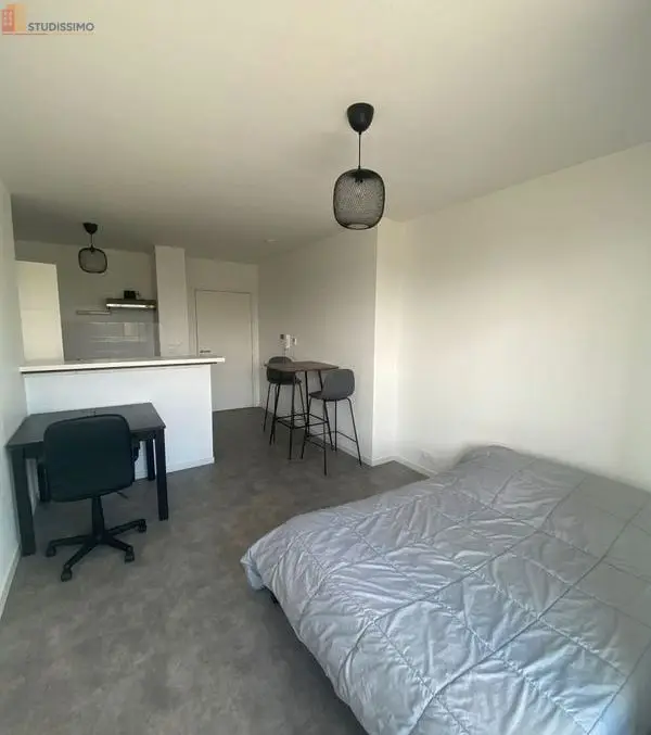 Studio meublé 25m² Vannes - Parking, meublé - Photo 2
