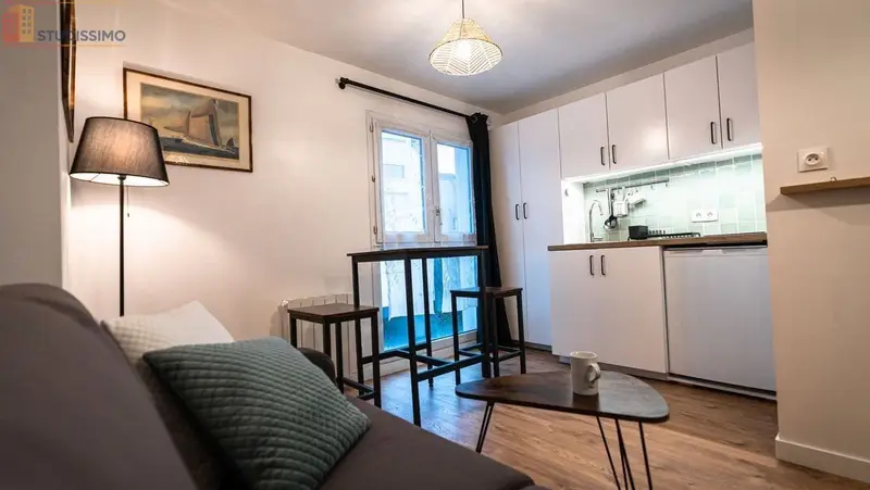 Studio meublé 15m² Vannes centre - Meublé, au calme - Photo 3