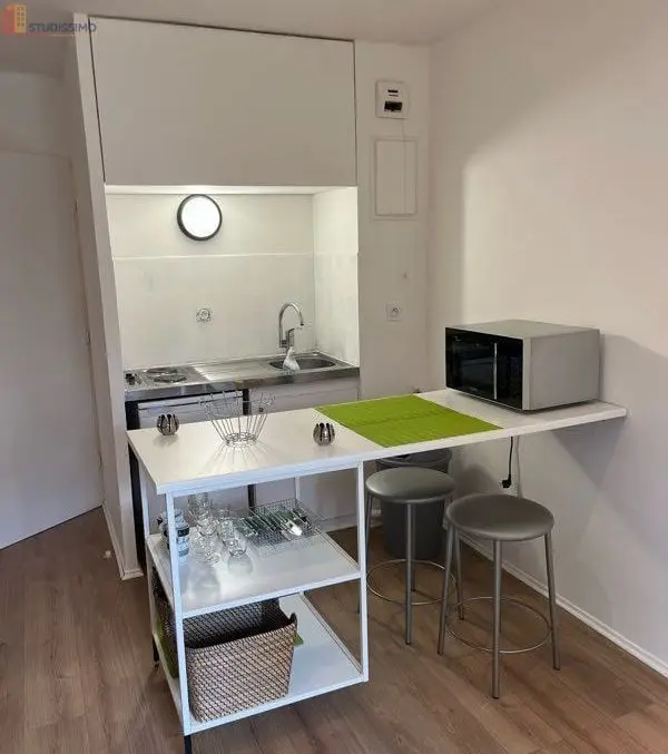 Studio meublé 24m² Montigny-lès-Metz - Meublé, DPE D - Photo 5