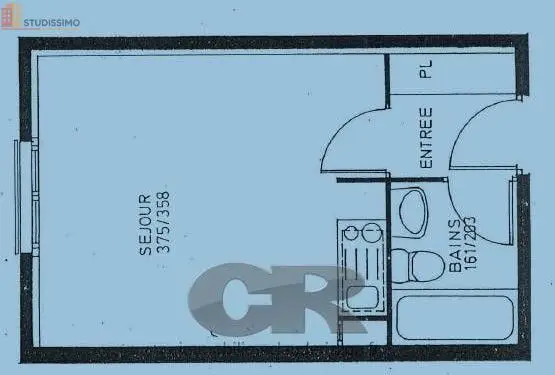 Studio 21m² Metz 57050 - Photo 2