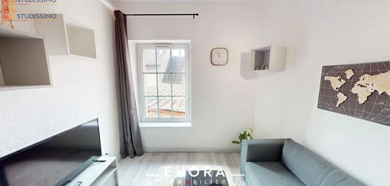 Studio meublé 24m² Metz centre - Meublé, dernier étage - Photo 9