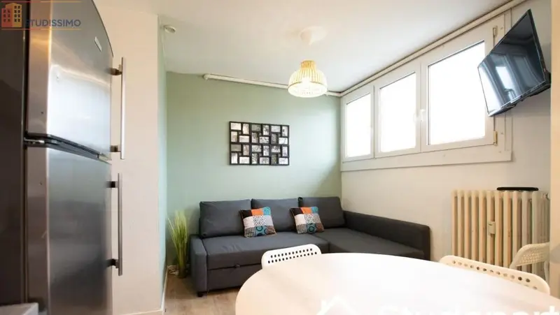 Studio meublé 16m² Metz 57070 - Meublé, DPE D - Photo 9