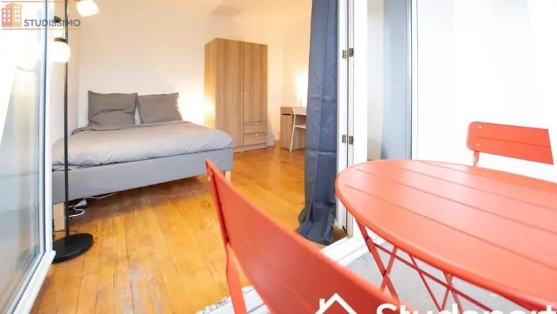 Studio meublé 16m² Metz 57070 - Meublé, DPE D - Photo 3