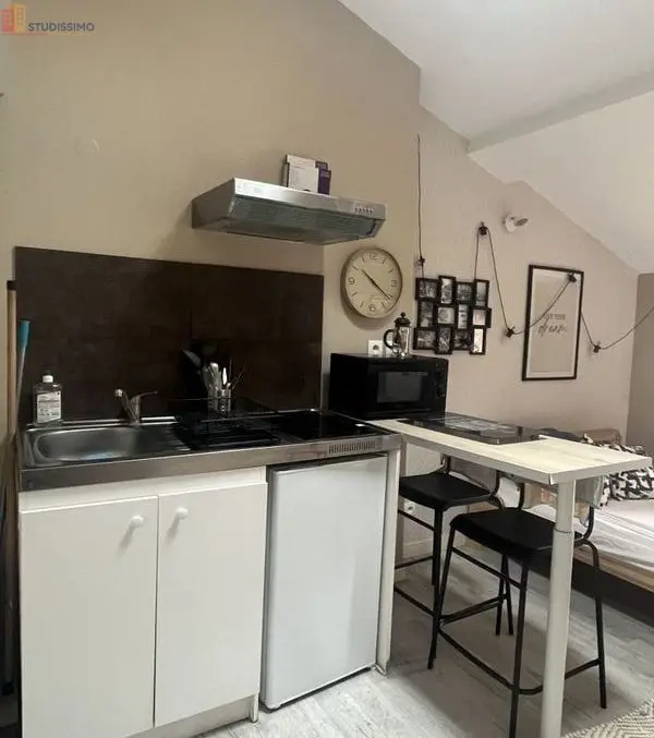 Studio 17m² Thionville - Dernier étage, lumineux - Photo 1