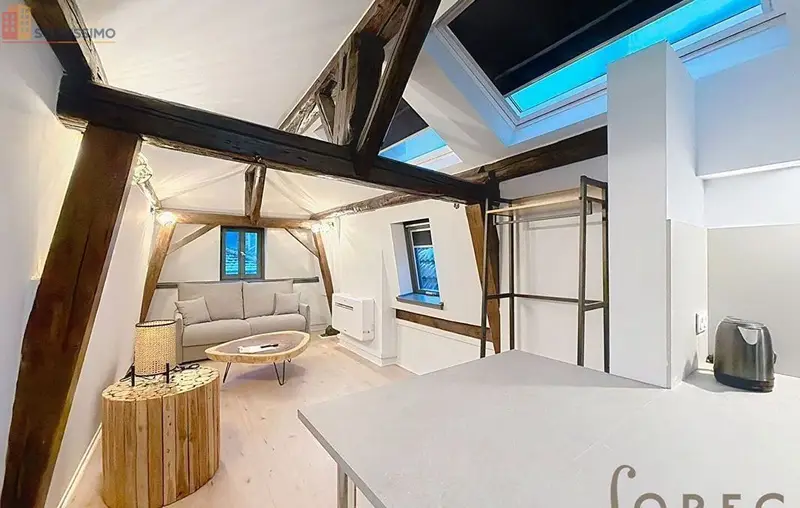 Studio 24m² Metz centre - Meublé, dernier étage - Photo 7
