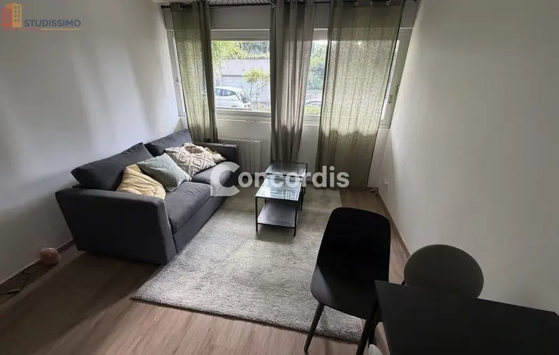 Studio meublé 30m² Metz 57070 - Meublé, DPE D - Photo 1
