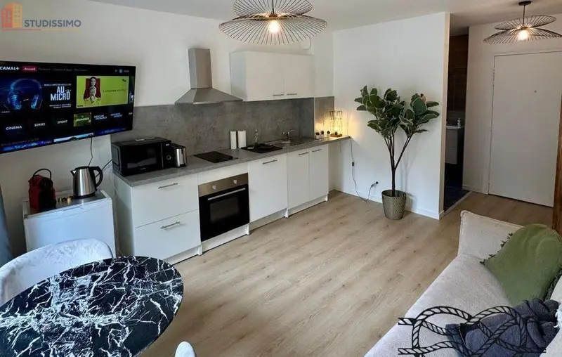 Studio meublé 20m² Metz 57070 - Meublé, DPE D - Photo 4
