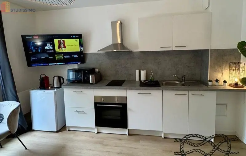 Studio meublé 20m² Metz 57070 - Meublé, DPE D - Photo 2