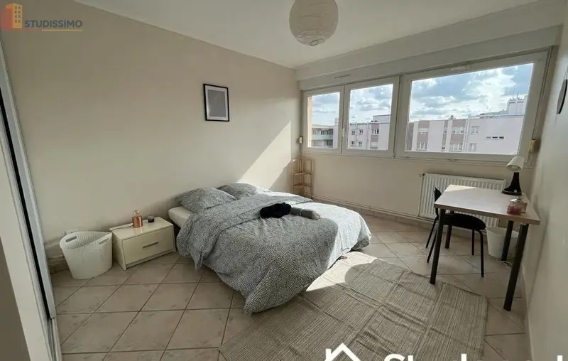 Studio meublé 10m² Metz 57000 - Meublé, DPE D - Photo 2