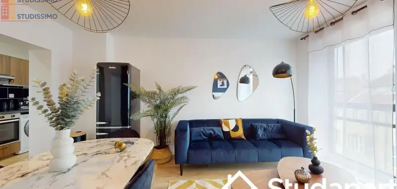Studio meublé 13m² Metz 57000 - Meublé, DPE A - Photo 4
