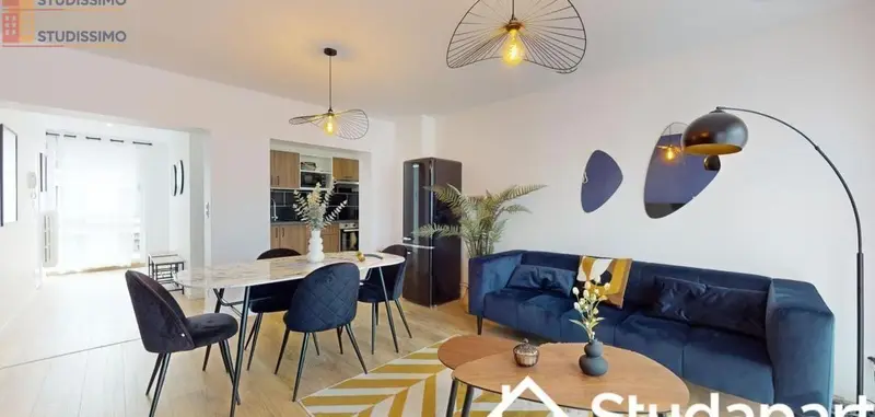 Studio meublé 13m² Metz 57000 - Meublé, DPE A - Photo 1