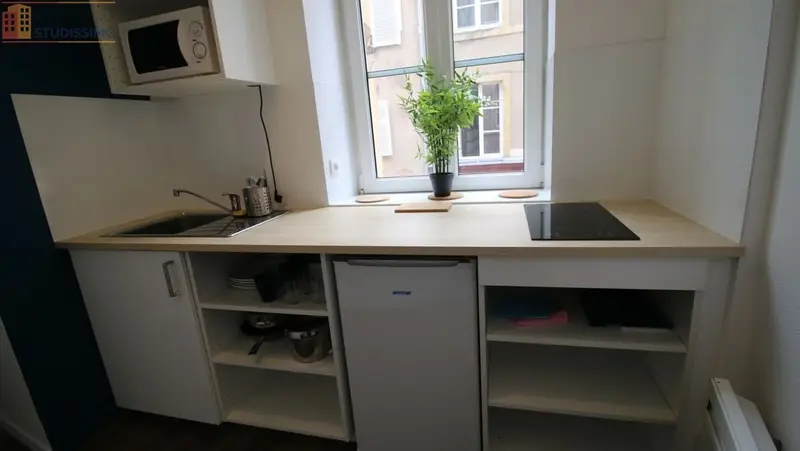 Studio meublé 16m² Metz centre - Meublé, DPE C - Photo 1