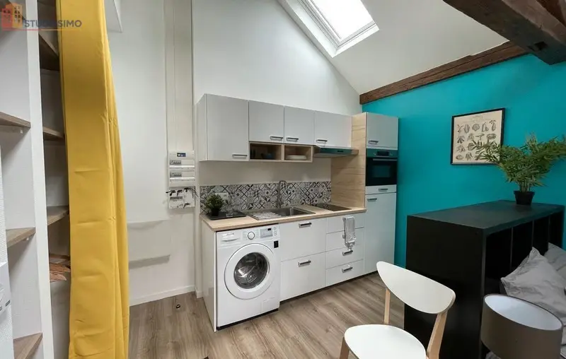 Studio 21m² Metz centre - Meublé, rénové, poutres apparentes - Photo 4
