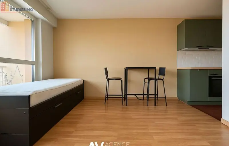 Studio meublé 26m² Metz - Lumineux, 5e étage - Photo 2