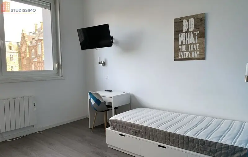 Studio meublé 23m² Sarreguemines - Étage 3, DPE C - Photo 13