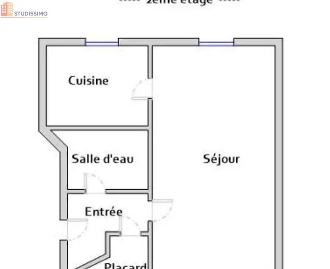 Studio meublé 23m² Metz centre - Hyper centre, meublé - Photo 2