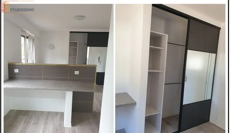 Studio 20m² Sarrebourg - Cuisine équipée, literie - Photo 3