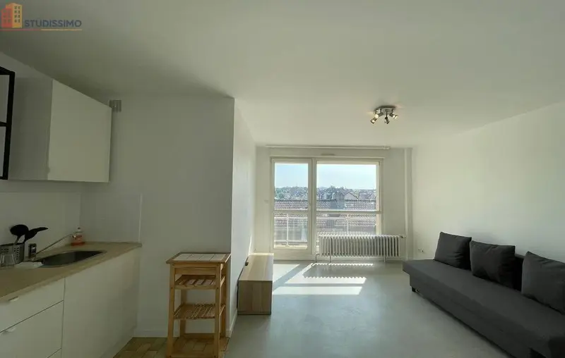 Studio meublé 28m² Metz centre - Meublé, 3e étage - Photo 8