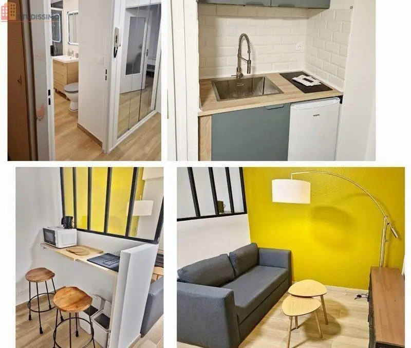 Studio 27m² Metz 57070 - Meublé, parking et cave - Photo 8