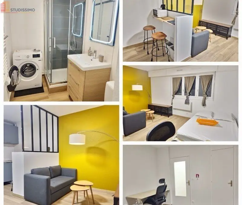 Studio 27m² Metz 57070 - Meublé, parking et cave - Photo 5