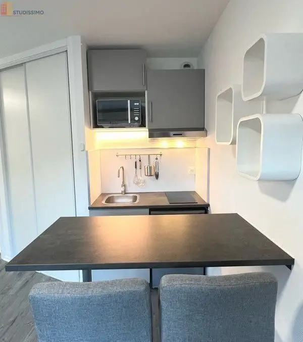 Studio meublé 27m² Metz 57000 - Entièrement refait, meublé - Photo 24
