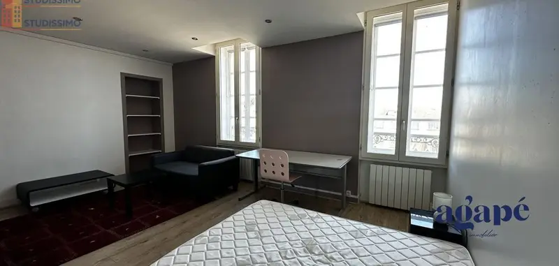 Studio meublé 30m² Nevers 58000 - Meublé, DPE D - Photo 5