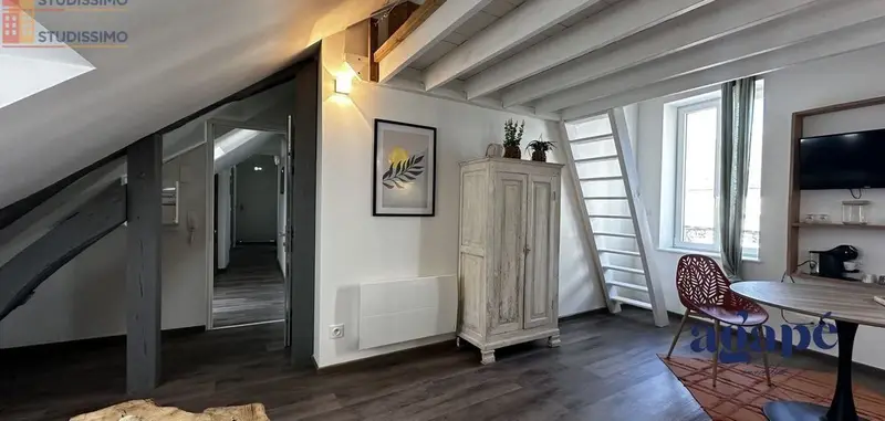 Studio meublé 34m² Nevers 58000 - Meublé, DPE D - Photo 11