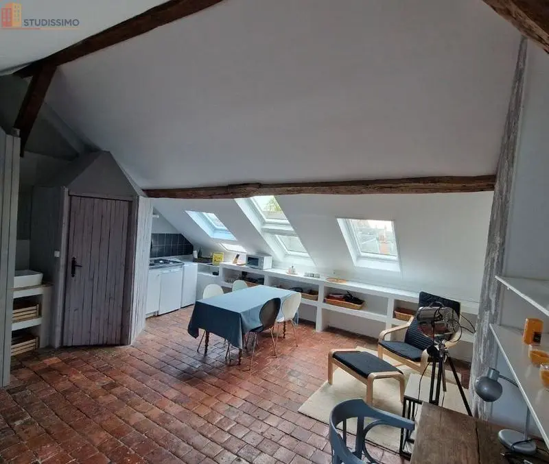 Studio meublé 29m² Nevers - Étage élevé, lumineux - Photo 3