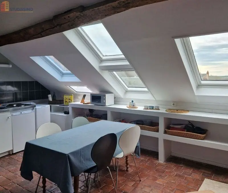 Studio meublé 29m² Nevers - Étage élevé, lumineux - Photo 4
