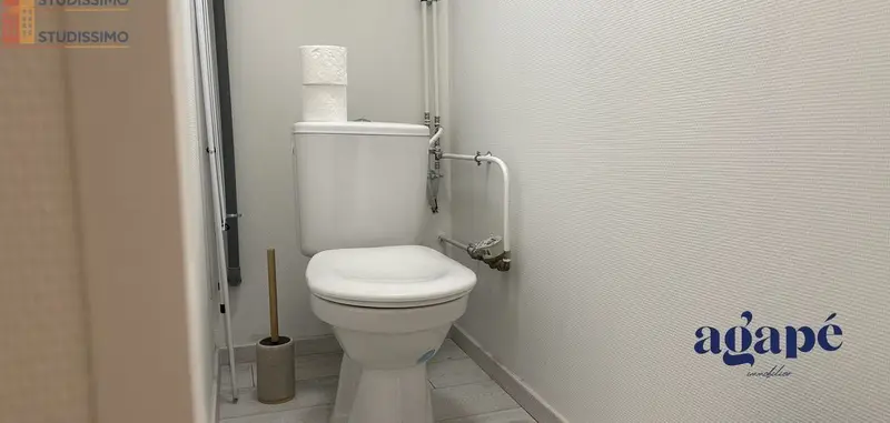 Studio meublé 21m² Nevers - Meublé, DPE C - Photo 5