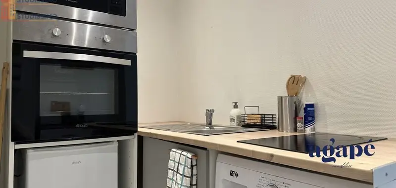 Studio meublé 21m² Nevers - Meublé, DPE C - Photo 7