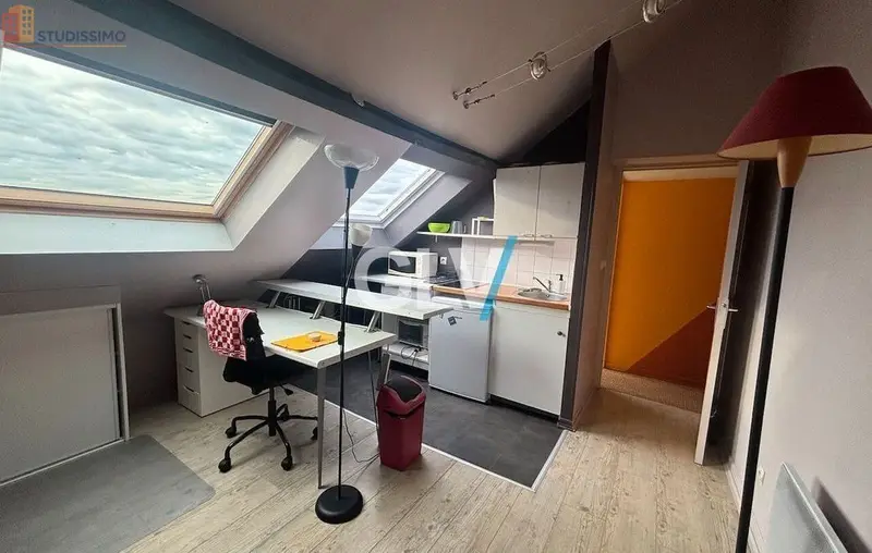 Studio meublé 19m² Lille 59000 - Dernier étage, lumineux - Photo 14