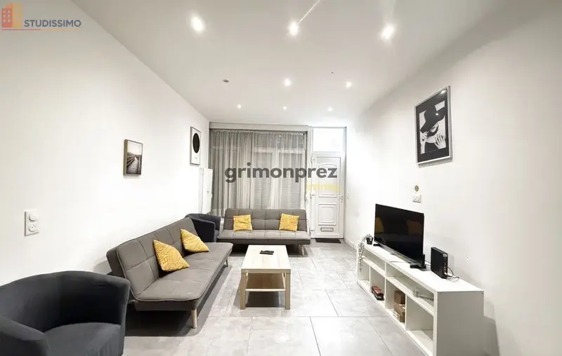 Studio 13m² Roubaix 59100 - Meublé, DPE D - Photo 14