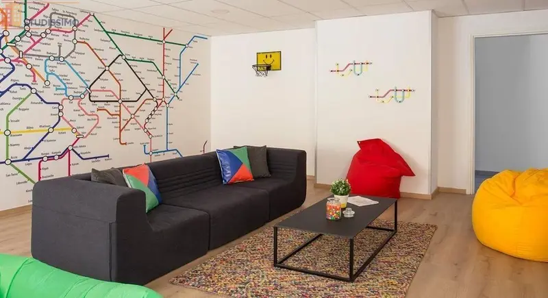 Studio meublé 17m² Roubaix 59100 - Meublé, DPE B - Photo 3