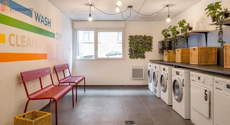 Studio meublé 17m² Roubaix 59100 - Meublé, DPE B - Photo 1