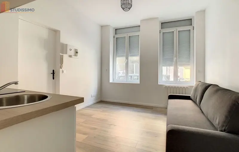 Studio meublé 17m² Tourcoing - Meublé, 1 pièce - Photo 12