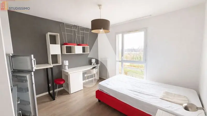 Studio 21m² Valenciennes - DPE C, étage 3 - Photo 5